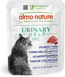 Produktbild von Almo Nature HFC Urinary Help Nassfutter Atlantikthunfisch mit Cranberrys - 24 x 50 g