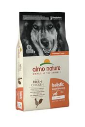 Produktbild von Almo Nature Holistic Adult Huhn & Reis Large - 2 x 12 kg
