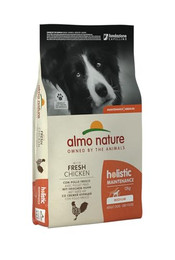 Produktbild von Almo Nature Holistic Adult Huhn & Reis Medium - 12 kg