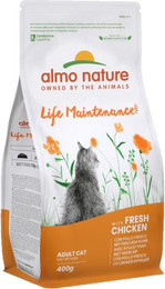 Produktbild von Almo Nature Holistic Huhn & Reis Trockenfutter Katze - 400 g
