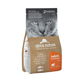 Produktbild von Almo Nature Holistic Katze mit Thunfisch und Lachs - 400 g
