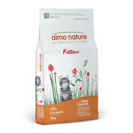 Produktbild von almo nature Holistic Kitten mit Huhn und Reis - 12 kg