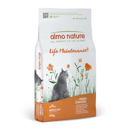 Produktbild von Almo Nature Holistic Maintenance Trockenfutter für Katzen mit frischem Huhn - 12 kg