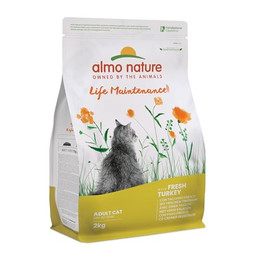 Produktbild von Almo Nature Holistic Maintenance Trockenfutter für Katzen mit frischem Truthahn - 2 kg