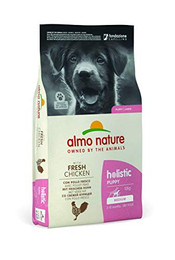 Produktbild von Almo Nature Holistic Puppy Medium mit Frischem Huhn - 2 x 12 kg