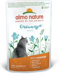 Produktbild von Almo Nature Holistic Urinary Help Huhn Nassfutter Katze - 6 x 70 g