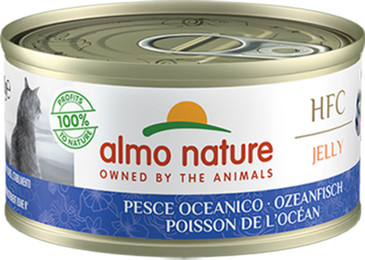 Produktbild von Almo Nature Ozeanfisch Katzenfutter nass - 24 x 70 g