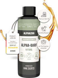 Alpha-Barf Futteröl für Hunde 100ml – Bild 1 von 6