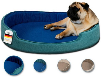 Produktbild von alpha mat Tierbett Revelation Discovery Hundebett Rund