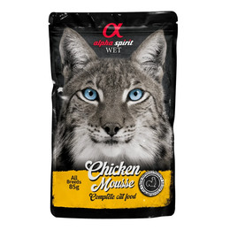 Produktbild von alpha spirit Cat Pouch Mousse 24x85g