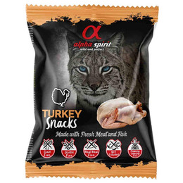 Produktbild von Alpha Spirit Cat Snack gewürfelt - 50 g