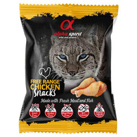 Produktbild von Alpha Spirit Cat Snack gewürfelt - 50 g