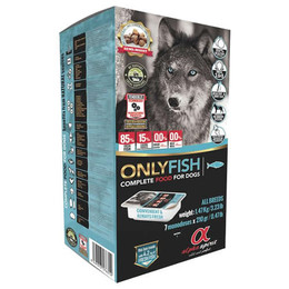 Produktbild von alpha spirit Complete Dog Food Only Fish - 1,47 kg