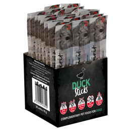 Produktbild von Alpha Spirit Dog Individual Stick Ente - 30 x 10 g
