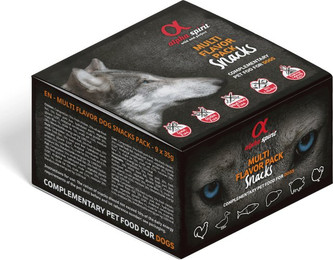 Produktbild von alpha spirit Dog Snacks Mixbox - 9 x 35 g