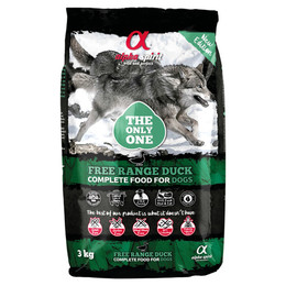 Produktbild von Alpha Spirit Dog The Only One Freiland-Ente - 3 kg