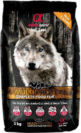 Produktbild von ALPHA SPIRIT Hundetrockenfutter Multiprotein 3 kg