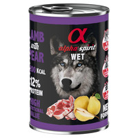 Produktbild von alpha spirit Lamm mit Birne - 6 x 400 g