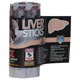 Produktbild von alpha spirit Ristra Stick Leber - 12 x 16 Stk.