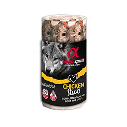 Produktbild von ALPHA SPIRIT Spirit Einzelriegel Hühnchen - 30 x 10 g