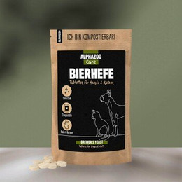 Produktbild von alphazoo Bierhefe Tabletten Hund & Katze - 180 g