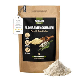 Produktbild von ALPHAZOO Flohsamenschalen gemahlen - 250 g