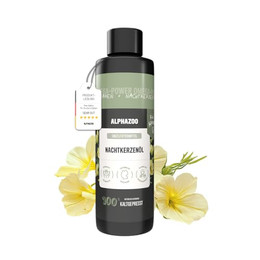 Produktbild von alphazoo Premium Nachtkerzenöl für Hunde und Katzen - 250 ml