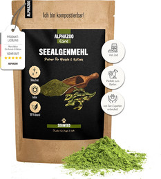 Produktbild von alphazoo Seealgenmehl Hund & Katze - 250 g