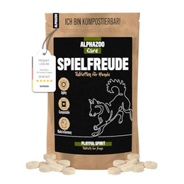 Produktbild von alphazoo Spielfreude Gelenktabletten für Hunde und Katzen - 120 x 180 g