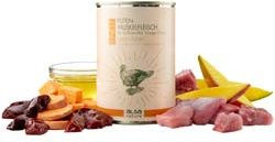 Produktbild von alsa-nature FINEST Puten-Muskelfleisch mit Süßkartoffel, Mango & Leinöl - 400 g