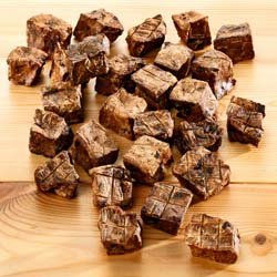 Produktbild von alsa-nature Hirsch-Lungenwürfel Kauartikel, 3 x 150 g, Maße: ca. 2 x 3 cm, Hundefutter