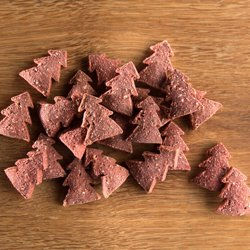 Produktbild von alsa-nature Hirsch-Tannenbäume, 500 g, Maße: ca. 3,5 x 2 cm