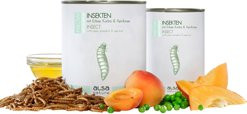 Produktbild von alsa-nature INSECTUM Insekten mit Erbse, Kürbis & Aprikose - 6 x 375 g