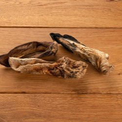 Produktbild von alsa-nature Lamm-Ohren mit Fell Kauartikel - 2 x 200 g