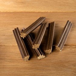 Produktbild von alsa-nature Tannenbaum-Backstange Kauartikel, 2 x 10 Stück, Länge: ca. 14 cm, Hundefutter