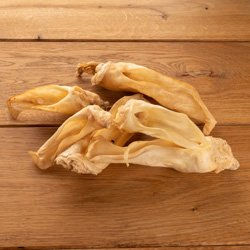 Produktbild von alsa-nature Ziegen-Ohren Kauartikel - 3 x 200 g