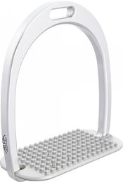 Produktbild von Aluminium Steigbügel mit flachem Boden und Edelstahlspitzen Alfa Jump