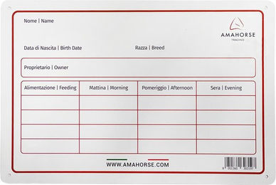 Produktbild von Aluminiumplatte Umbria Equitazione