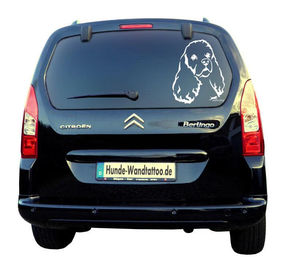 Produktbild von American Cocker Spaniel Kopf Auto Wohnmobil Aufkleber  I Wandtattoo