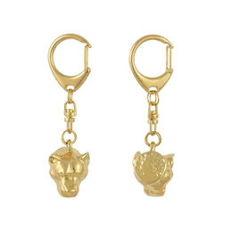 American Staffordshire Terrier Schlüsselanhänger vergoldet – Bild 1 von 8