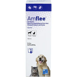 Produktbild von AMFLEE 2,5 mg/ml Spray Lösung f.Hunde/Katzen 100 ml