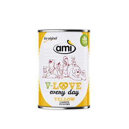 Produktbild von AMI Dog Veganes Nassfutter für Hunde V-Love YELLOW - 400 g