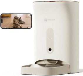 Produktbild von AmiCura F1 PRO Automatischer Futterspender mit Kamera und App-Steuerung - 4,5 l