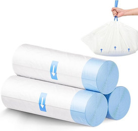 Produktbild von AmiCura Katzentoilette Cura X1 Müllbeutel 3 Rollen - 3 x 60 Stk.