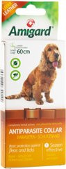 Produktbild von Amigard Hunde-Schutzhalsband Anti-Parasit schwarz - 60 cm