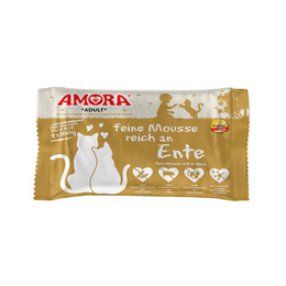 Produktbild von AMORA Cat feine Mousse 10x4x100g