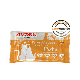 Produktbild von AMORA Cat feine Mousse 10x4x100g