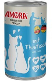 Produktbild von Amora Cat Fleisch Pur 400g Sparpaket 12 x400g Thunfisch