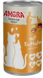 Produktbild von Amora Cat Fleisch Pur 400g Sparpaket 12 x400g Truthahn