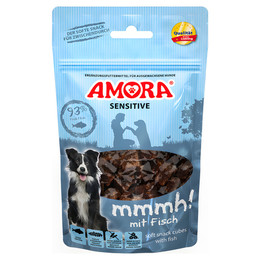 Produktbild von AMORA Dog Snack Sensitive mmmh Fisch - 100 g